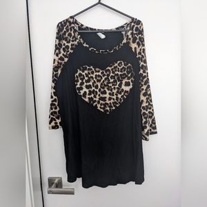 Leopard Print Top